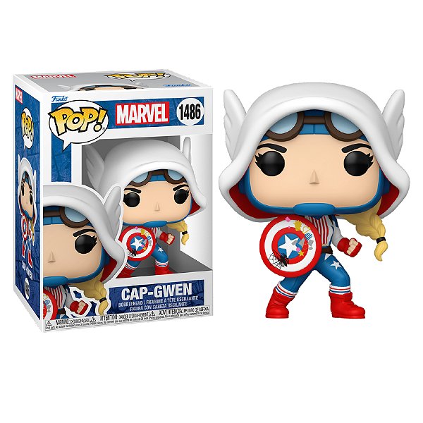 Funko Pop! Marvel Capitão America / Captain America Cap-Gwen 1486