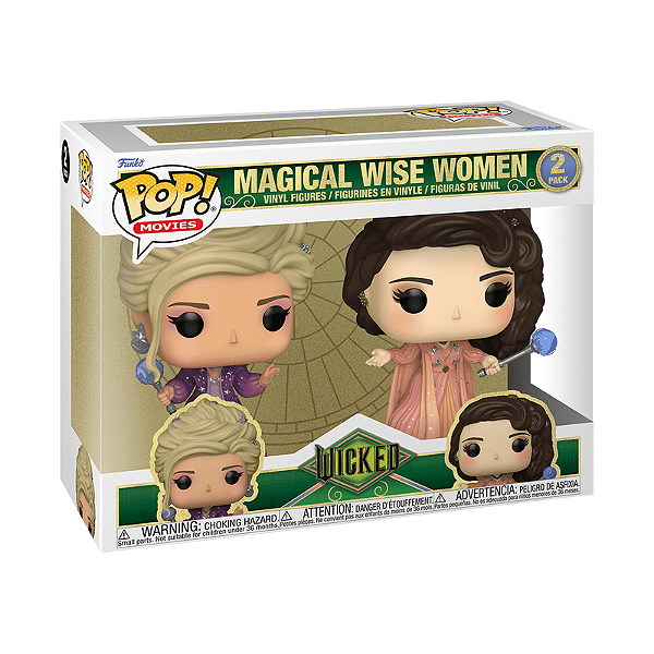 Funko Pop! Filme Wicked Magical Wise Women Kristin & Idina 2 Pack