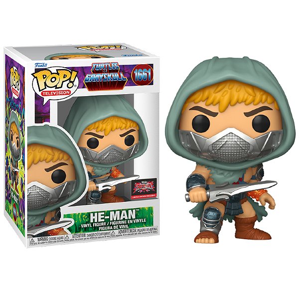 Funko Pop! Television Turtles Of GreySkull He-Man 1661 Exclusivo
