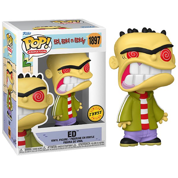 Funko Pop! Animation Du, Dudu e Edu Ed 1897 Exclusivo Chase