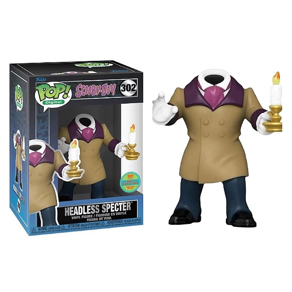 Funko Pop! Digital NFT Scooby-Doo Headless Specter 302 Exclusivo