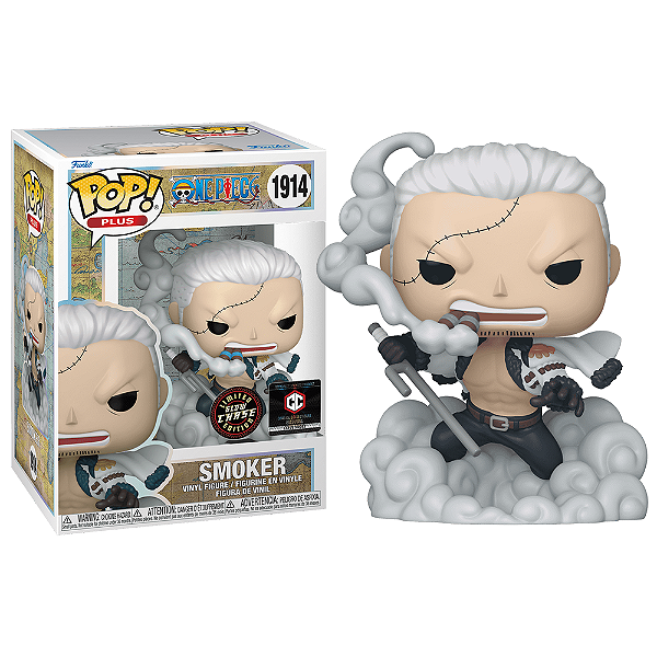 Funko Pop! Plus Animation One Piece Smoker 1914 Exclusivo Glow Chase