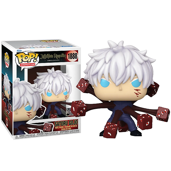 Funko Pop! Animation Jujutsu Kaisen Satoru Gojo 1888 Exclusivo