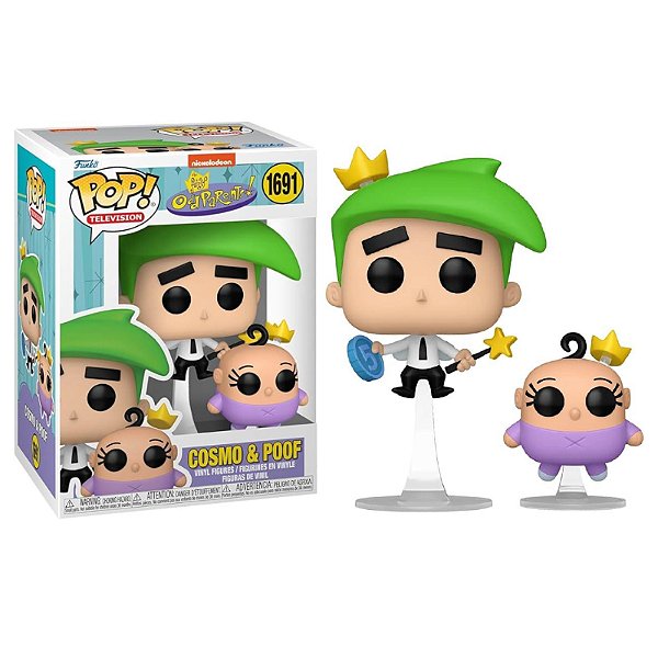 Funko Pop! Television Os Padrinhos Magicos Cosmo & Poof 1691