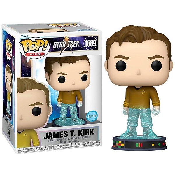 Funko Pop! Plus Star Trek James T. Kirk 1689 Exclusivo Glitter