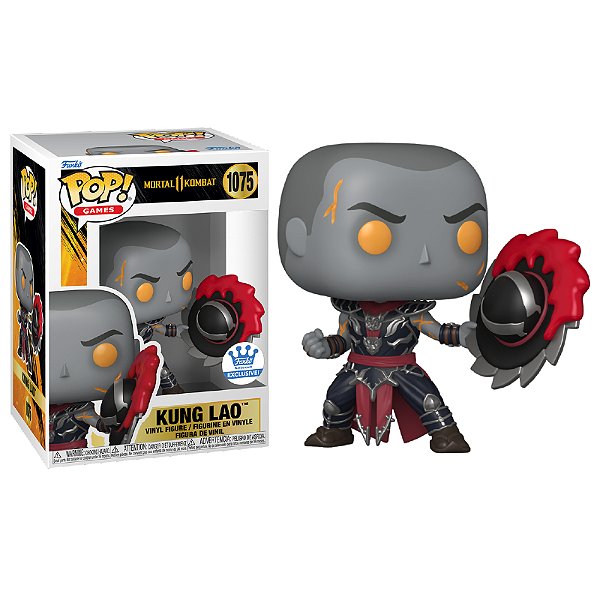 Funko Pop! Games Mortal Kombat Kung Lao 1075 Exclusivo