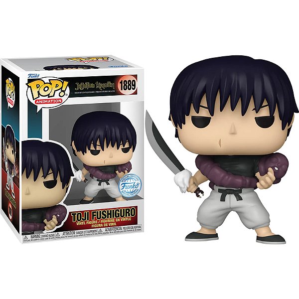 Funko Pop! Animation Jujutsu Kaisen Toji Fushiguro 1889 Exclusivo