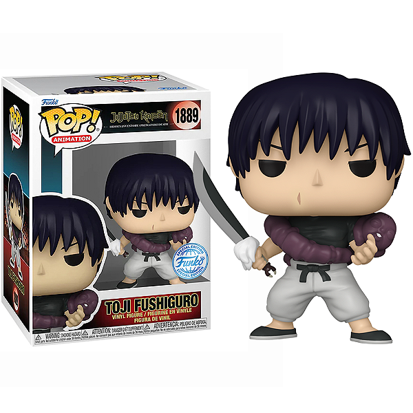 Funko Pop! Animation Jujutsu Kaisen Toji Fushiguro 1889 Exclusivo