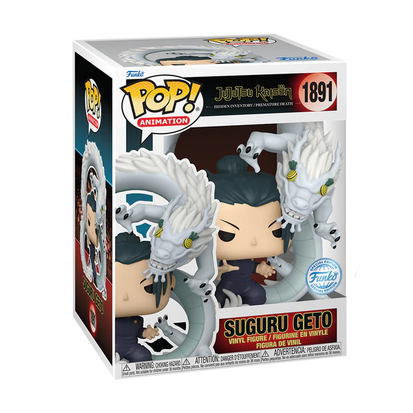 Funko Pop! Animation Jujutsu Kaisen Suguru Geto 1891 Exclusivo