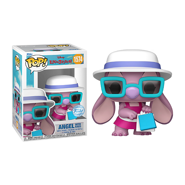 Funko Pop! Disney Lilo & Stitch Angel With Bags 1574 Exclusivo