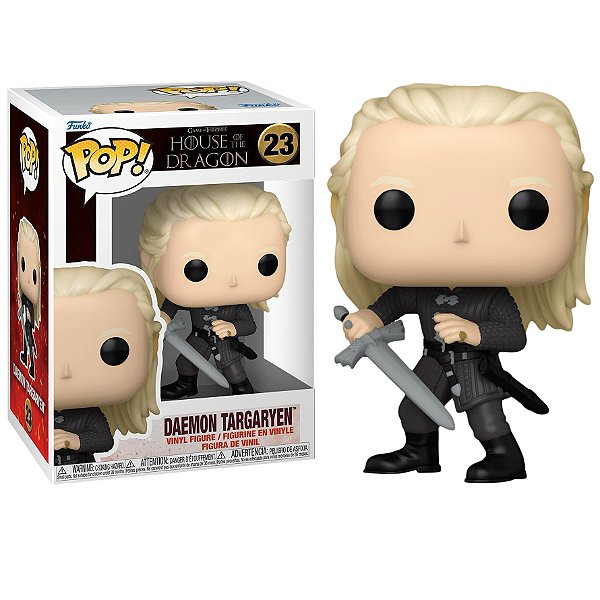 Funko Pop! Television House Of The Dragon / A Casa do Dragão Daemon Targaryen 23