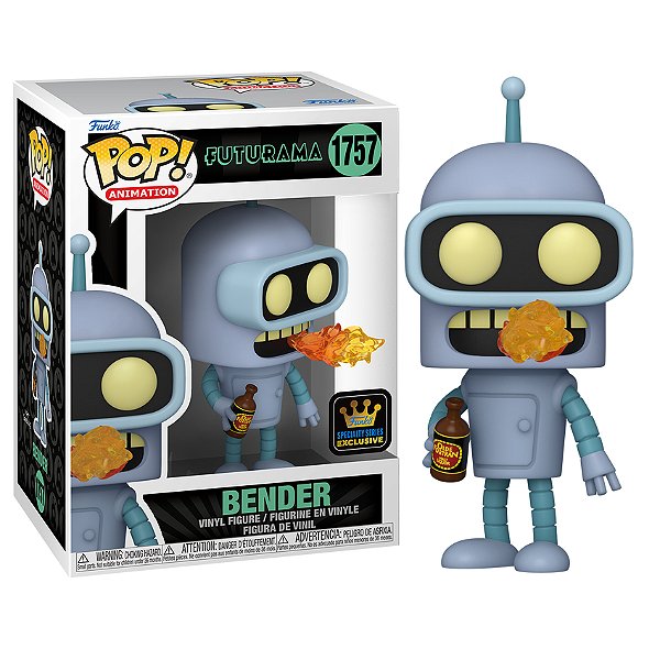 Funko Pop! Animation Futurama Bender 1757 Exclusivo