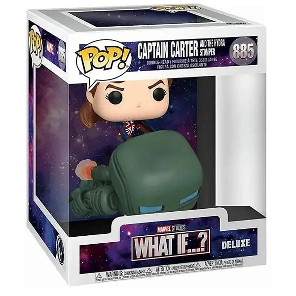 Funko Pop! Marvel What If...? Captain Carter And The Hydra Stomper 885