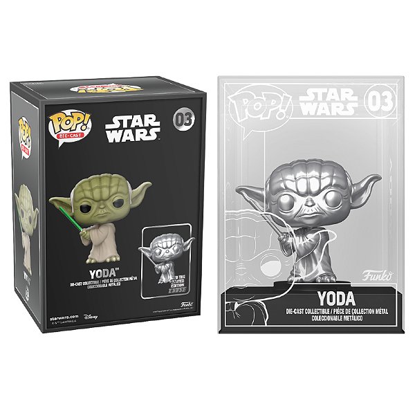 Funko Pop! Die Cast Television Star Wars Yoda 03 Exclusivo Chase