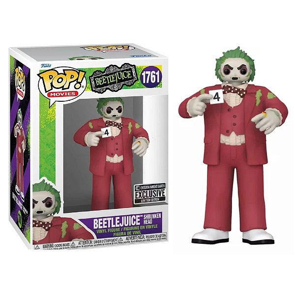 Funko Pop! Filme Beetlejuice / Os Fantasmas Se Divertem Beetlejuice Shrunken Head 1761