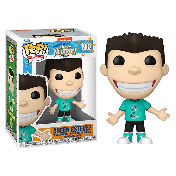 Funko Pop! Animation Nickelodeon Jimmy Neutron Sheen Estevez 1902