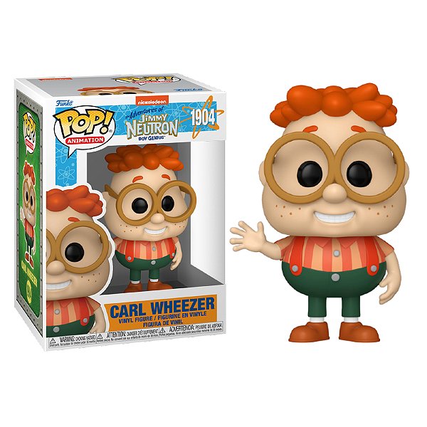 Funko Pop! Animation Nickelodeon Jimmy Neutron Carl Wheezer 1904