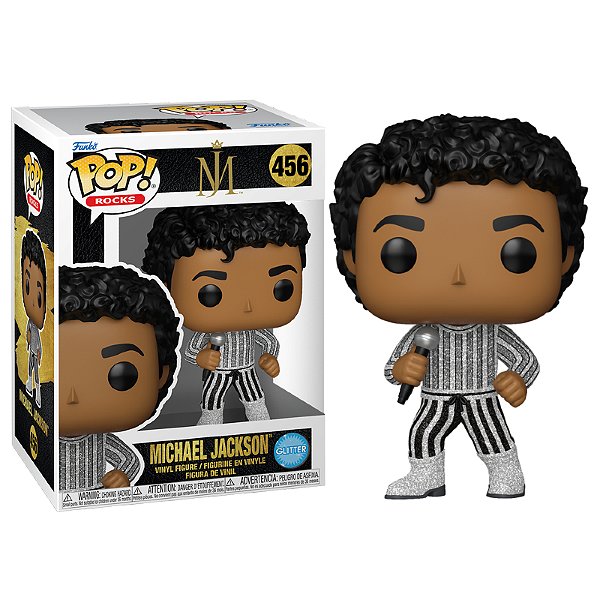 Funko Pop! Rocks Michael Jackson 456 Exclusivo Glitter