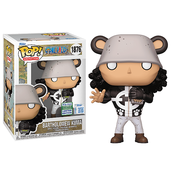 Funko Pop! Animation One Piece Bartholomew Kuma 1876 Exclusivo