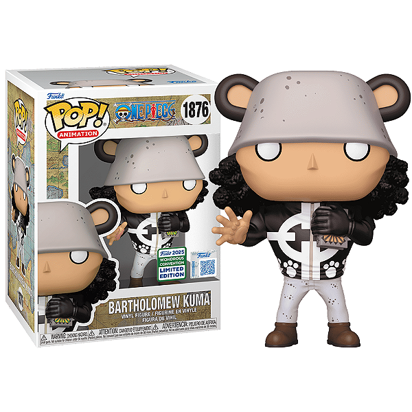 Funko Pop! Animation One Piece Bartholomew Kuma 1876 Exclusivo