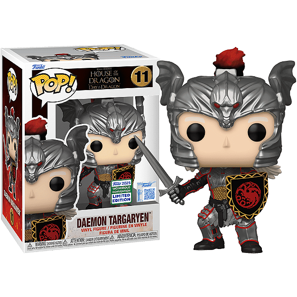 Funko Pop! Television House Of The Dragon / A Casa do Dragão Daemon Targaryen 11 Exclusivo