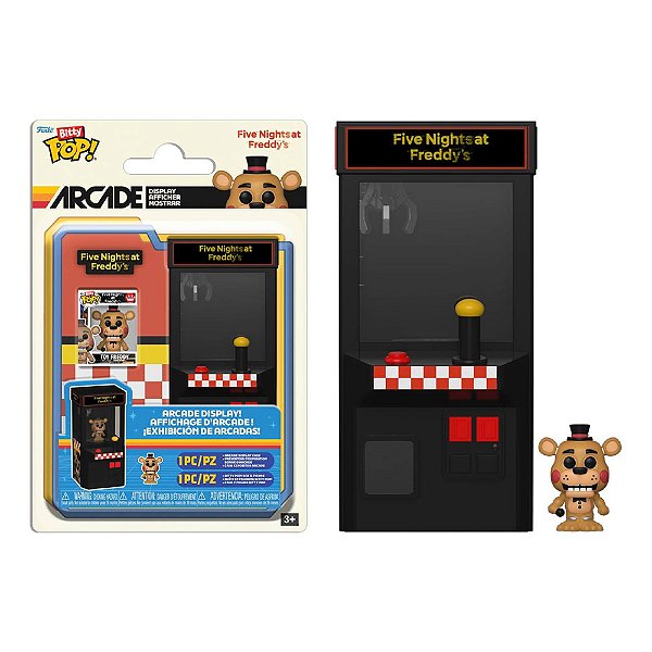 Funko Bitty Pop! Arcade Games Five Nights At Freddy's Toy Freddy