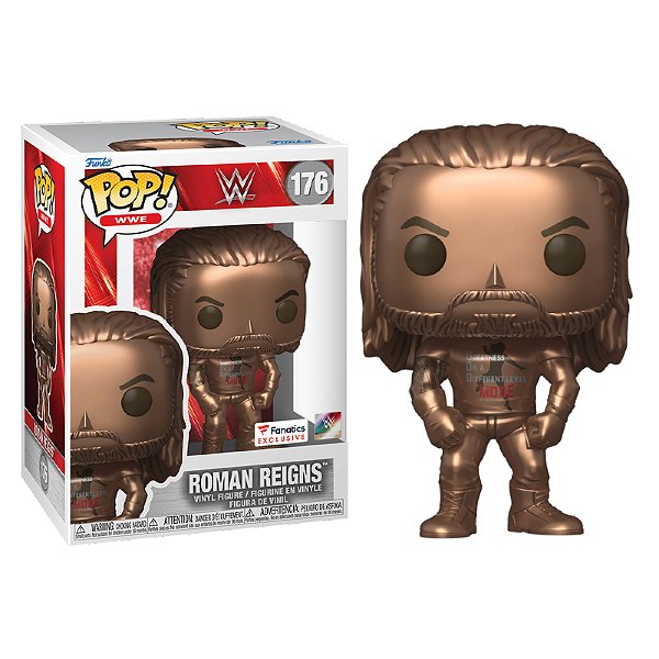 Funko Pop! WWE Roman Reigns 176 Exclusivo