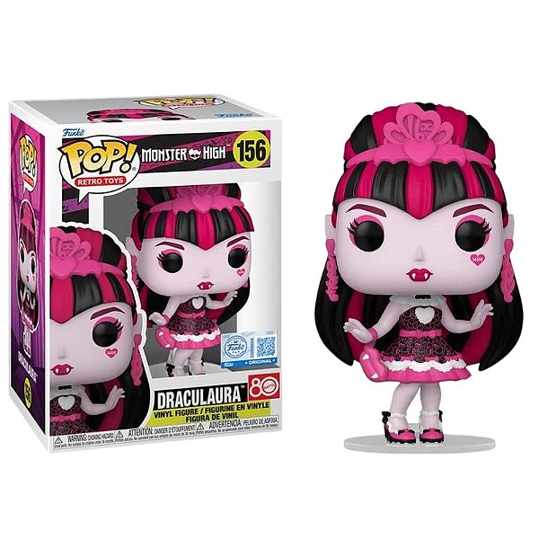 Funko Pop! Retro Toys Monster High Draculaura 156 Exclusivo