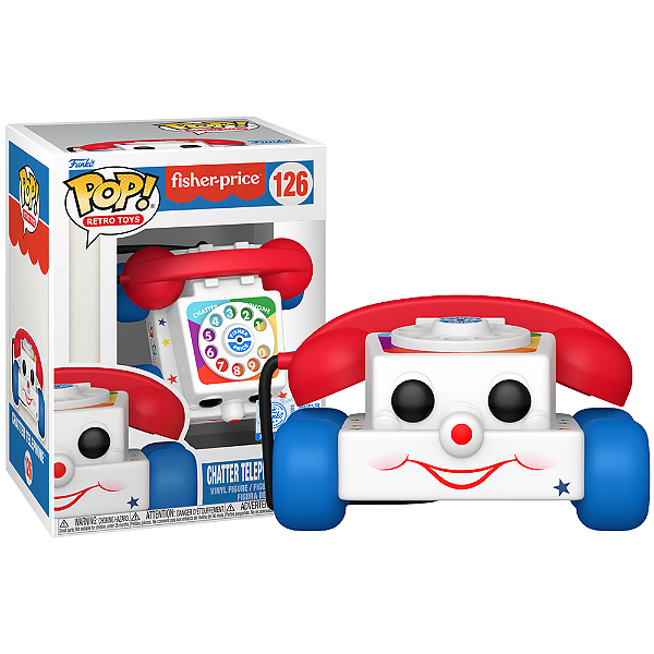 Funko Pop! Retro Toys Fisher-Price Chatter Telephone 126