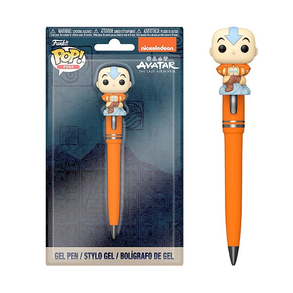 Funko Pop Pen! Caneta Nickelodeon Avatar The Last Airbender Aang