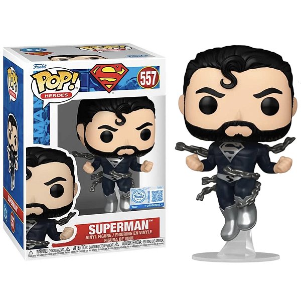 Funko Pop! Heroes DC Comics Superman 557 Exclusivo