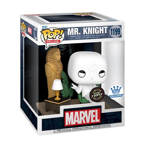 Funko Pop! Deluxe Marvel Moon Knight / Cavaleiro da Lua Mr. Knight 1199 Exclusivo Chase