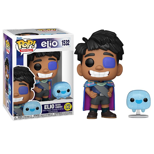 Funko Pop! Filme Disney Elio with OOOOO 1532 Exclusivo Glow