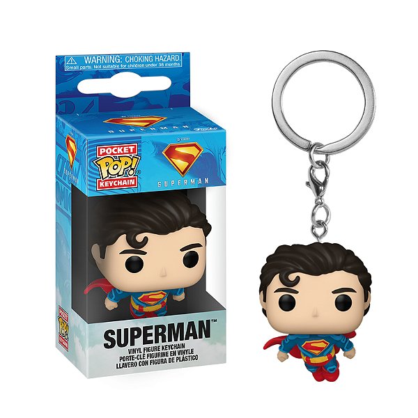 Funko Pop! Keychain Chaveiro DC Comics Superman 2025