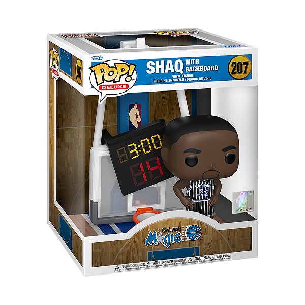 Funko Pop! Deluxe Basketball NBA Orlando Magic Shaq with Backboard 207 Exclusivo