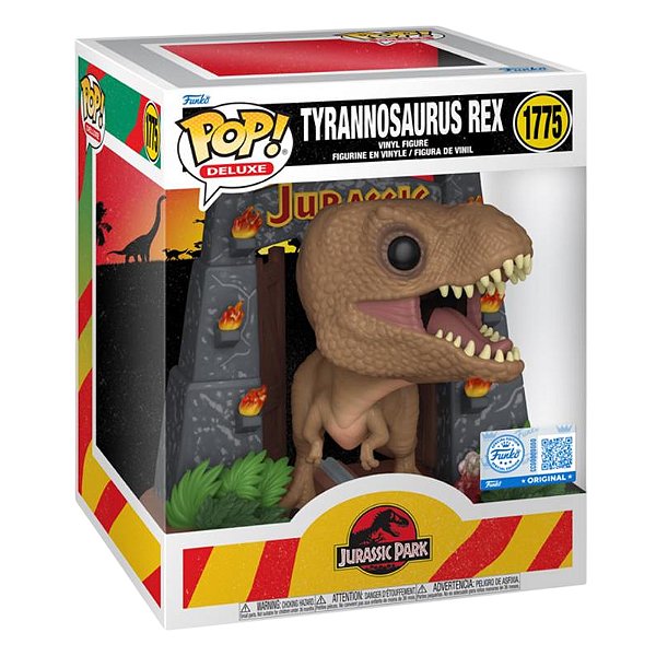 Funko Pop! Filme Jurassic Park Tyrannsaurus Rex 1775 Exclusivo