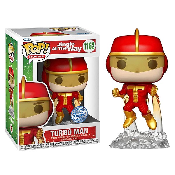 Funko Pop! Filme Um Herói de Brinquedo Howard As Turbo Man 1162 Exclusivo