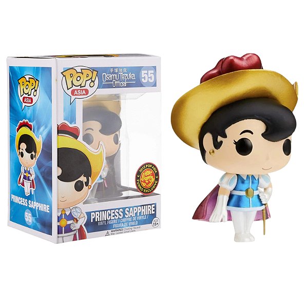 Funko Pop! Asia Osamu Tezuka Official Princess Sapphire 55 Exclusivo Metallic
