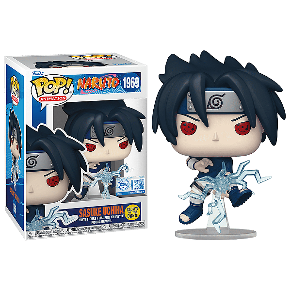 Funko Pop! Animation Naruto Sasuke Uchiha 1969 Exclusivo Glow