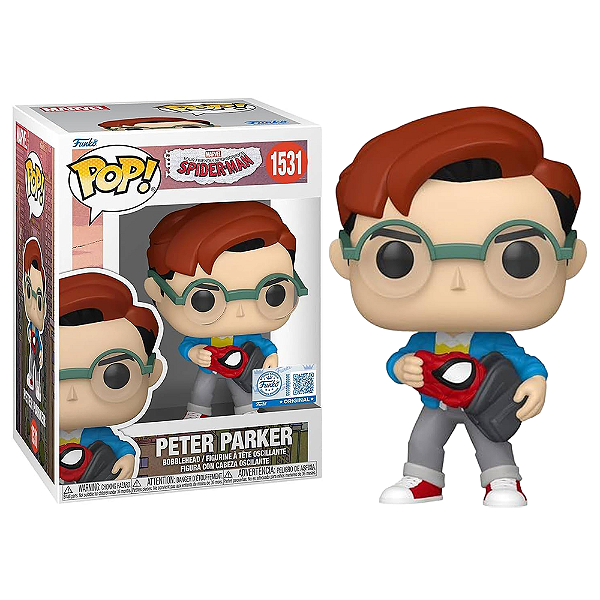Funko Pop! Marvel Homem Aranha Peter Parker 1531 Exclusivo