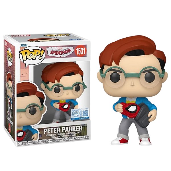 Funko Pop! Marvel Homem Aranha / Spider Man Peter Parker 1531 Exclusivo