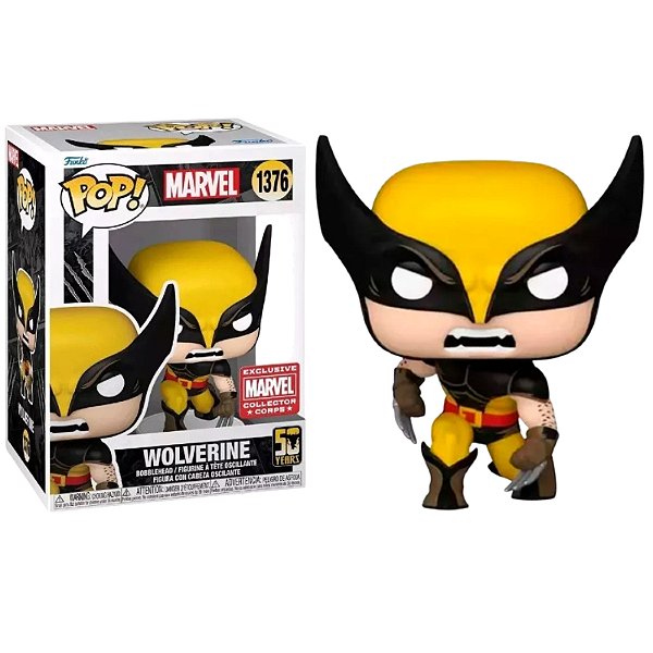 Funko Pop! Marvel X-Men Wolverine 1376 Exclusivo