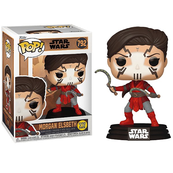 Funko Pop! Television Star Wars Morgan Elsbeth 792 Exclusivo Glow