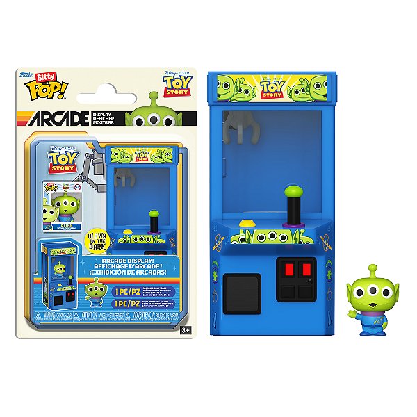 Funko Bitty Pop! Arcade Pixar Toy Story Alien Glow