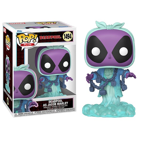 Funko Pop! Plus Marvel Deadpool As Jacob Marley 1494