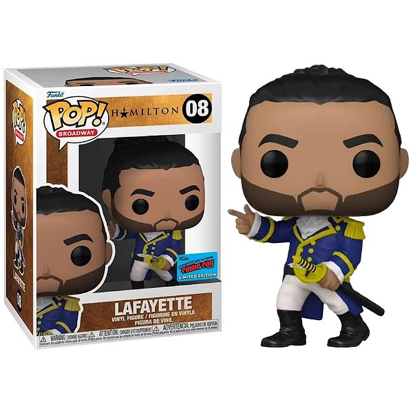 Funko Pop! Broadway Hamilton Lafayette 08 Exclusivo
