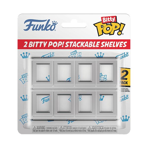 Funko Bitty Pop! Protector Protetor Stackable Shelves 2 Unidades Original Funko