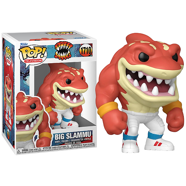 Funko Pop! Television Esquadrão Tubarão / Street Sharks Big Slammu 1710