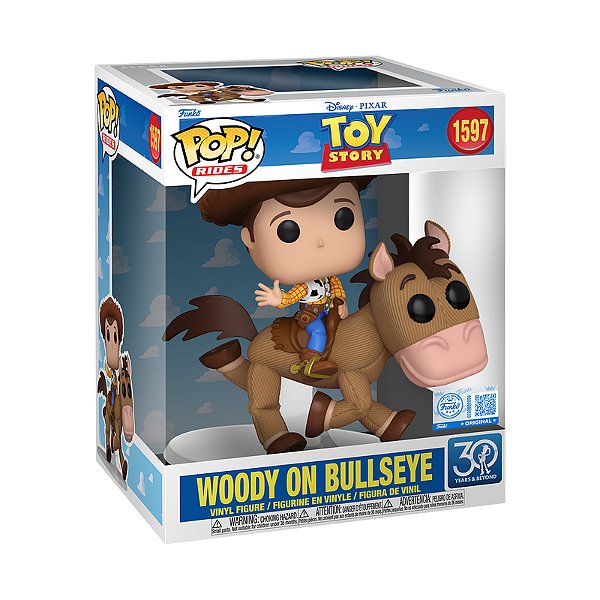Funko Pop! Rides Disney Pixar Toy Story Woody On Bullseye 1597 Exclusivo