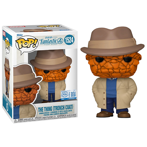 Funko Pop! Marvel Quarteto Fantastico 2025 A Coisa The Thing 1524 Exclusivo